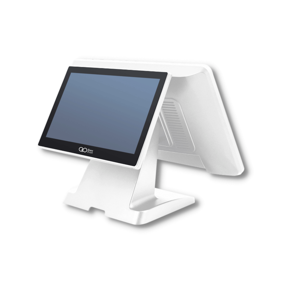 เครื่อง POS EASYPRINT ระบบ WINDOWS W1PLUS สีขาว (2 หน้าจอ)_2